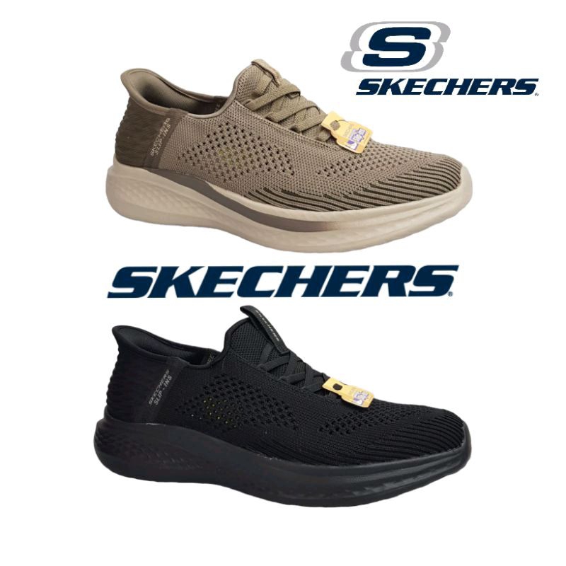SEPATU SKECHERS SLIP INS SLADE / SEPATU PRIA / SKECHERS PRIA / SEPATU SKECHERS PRIA SLIP ON