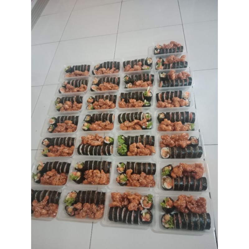

kimbab dakgangjeong