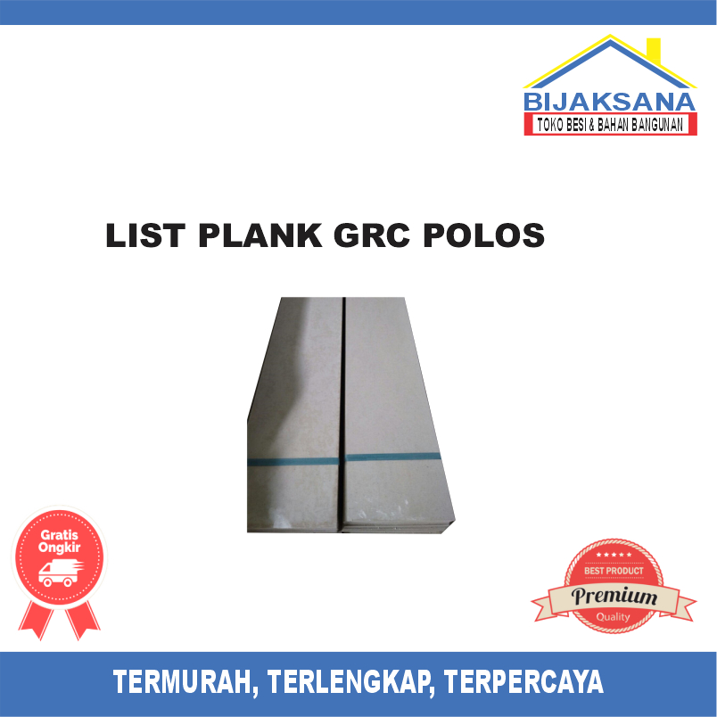 LISPLANG/LIST PLANK GRC POLOS 10CM/20CM/30CM