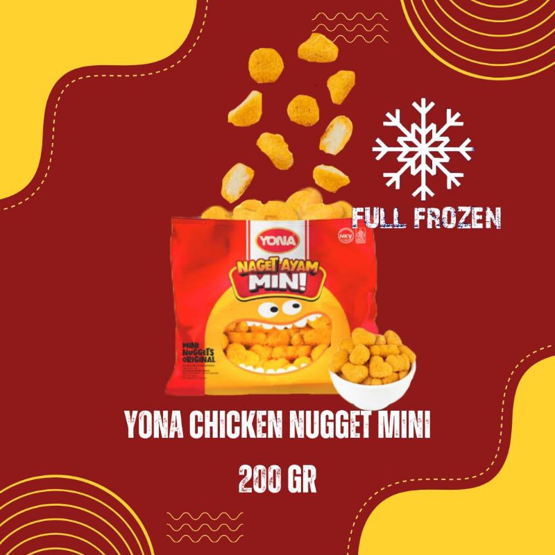 

Yona Chicken Nugget Mini 200 GR