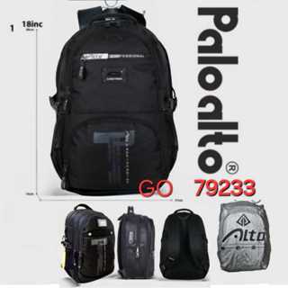 Ago B 18INC Tas Sekolah Pollo Alto Anak LakiLaki Tas Ransel/Ransel Laptop SD,SMP,SMA,Original 100%
