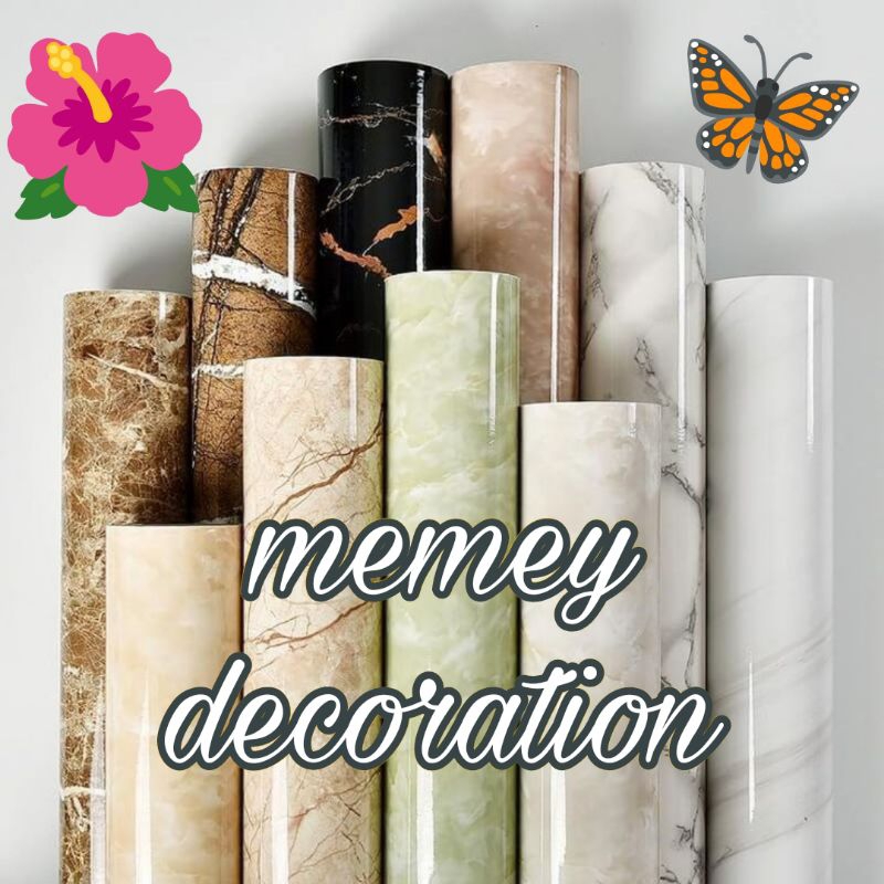 walpaper Dinding Marmer Furniture Dapur Waterproof Anti Noda dan Panas Motif Marmer Marble Serat Kay
