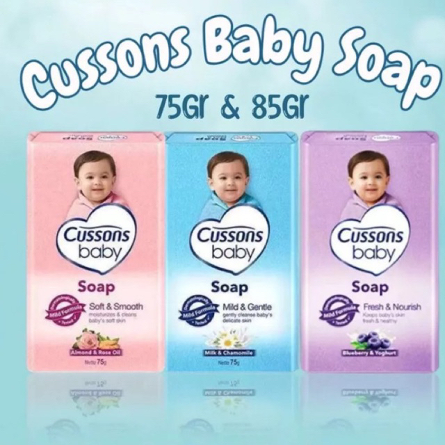 sabun cussons baby 75gr sabun batang bayi