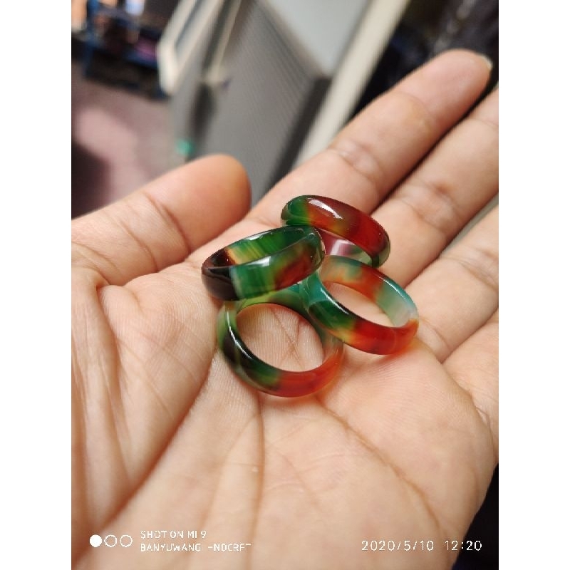 cincin batu akik Sulaiman madu