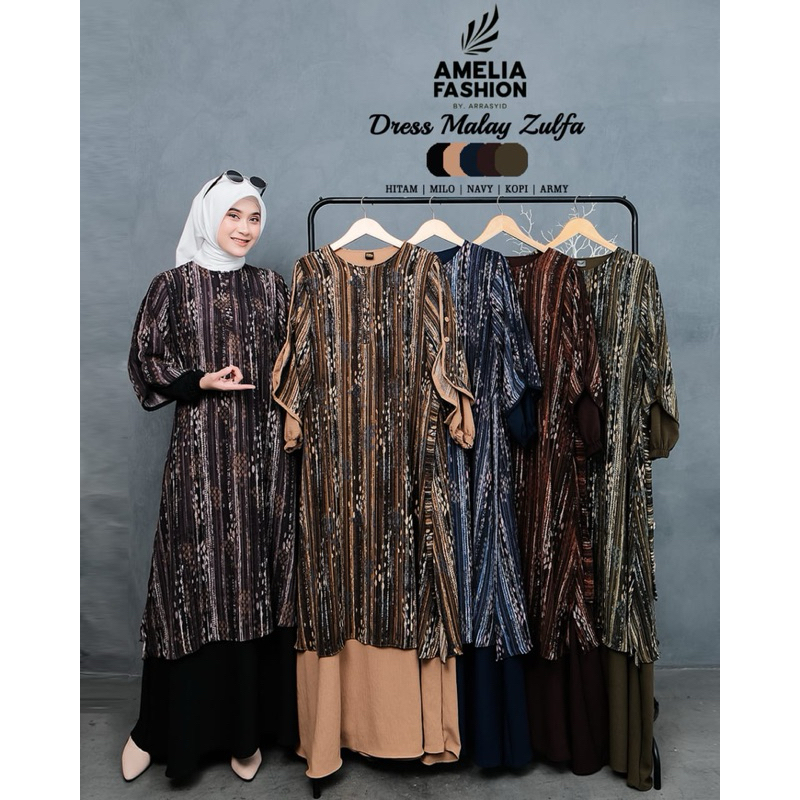 dress malay Zulfa