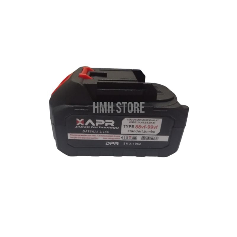Baterai Bor Impact Wrench Cordless JLD  48vf Battery Mesin Impact JLD 48vf,  APR Type LXT gtools  88