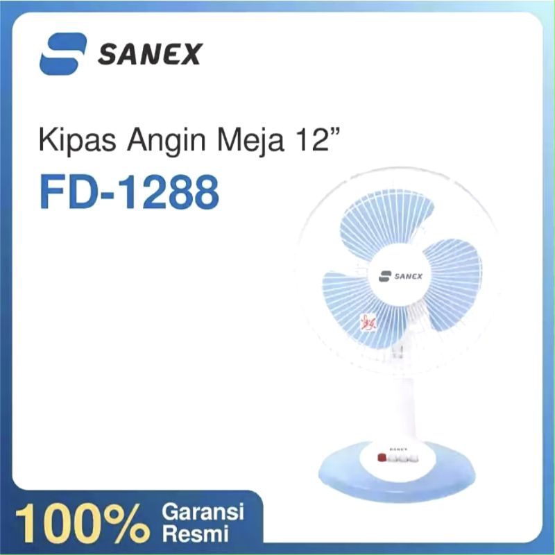 Sanex Kipas Angin Meja 12" FD-1288 Kipas angin Meja Sanex 3 Kecepatan