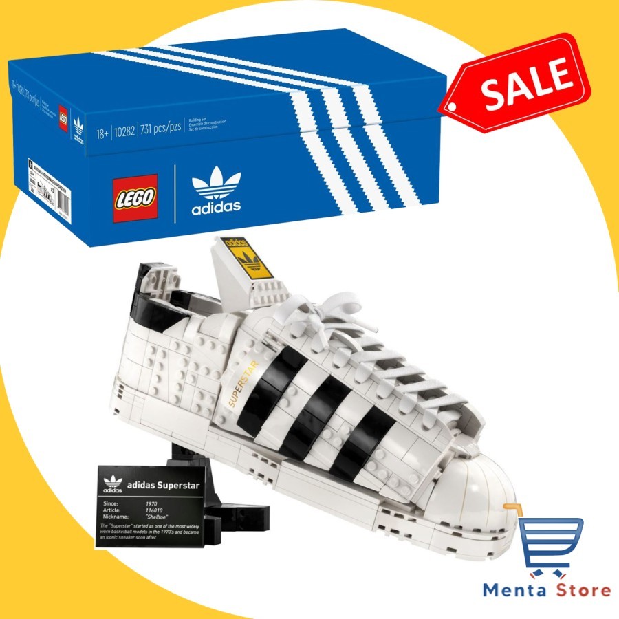 LEGO Creator Expert 10282 adidas Originals Superstar Sepatu Shoes