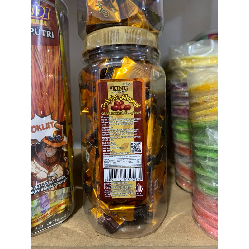 

D'king Coklat Almond 40 Pcs