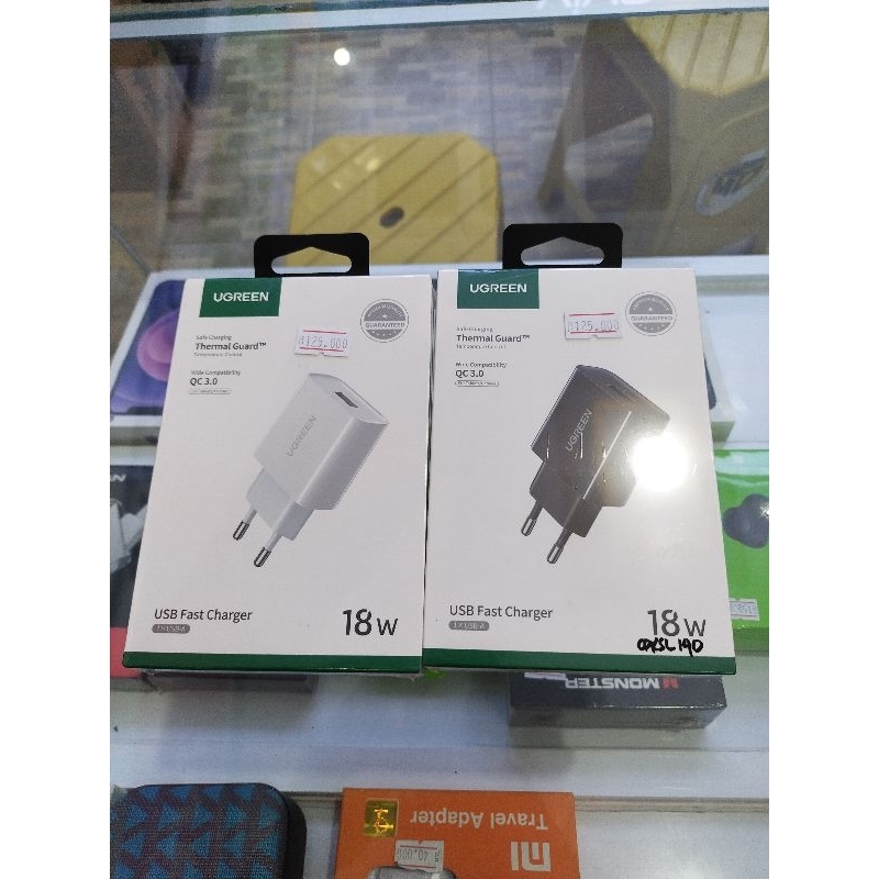 adaptor ugreen 18w USB fash charger android iphone