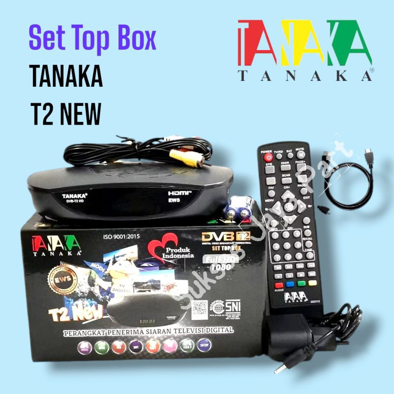 Set Top Box Tanaka T2 New DVB T2 STB TANAKA NEW