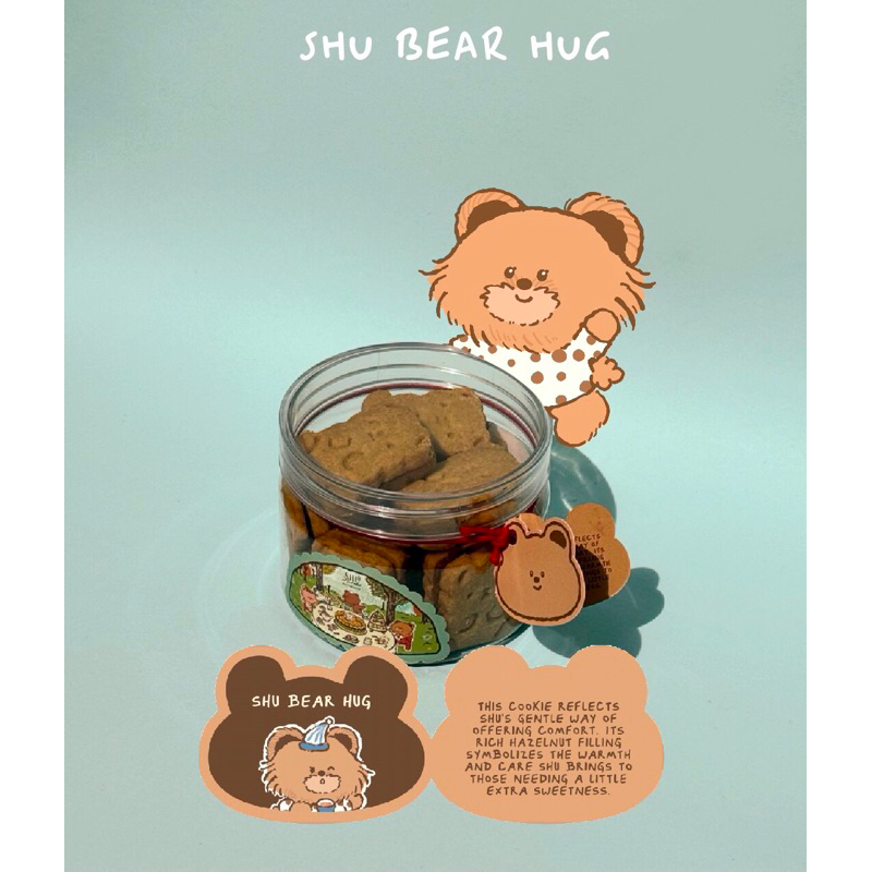 

SHU ARTISANS - SHU BEAR HUG - CUSTOM NAMA- COOKIES HAMPERS