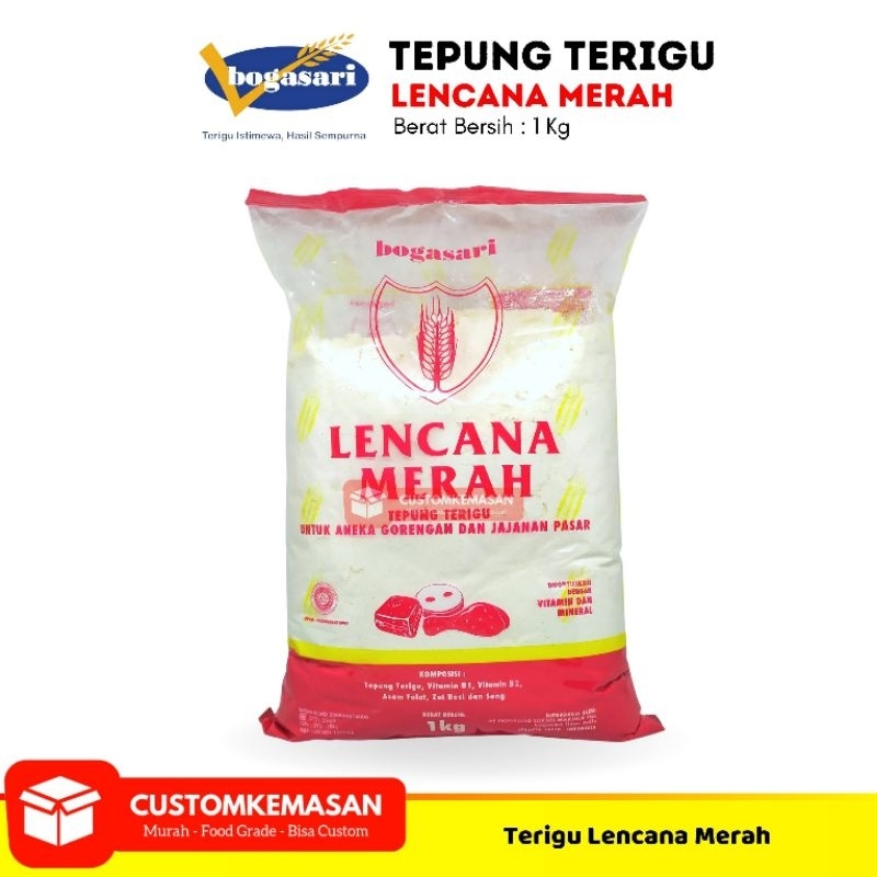 

TERIGU KEMASAN LENCANA MERAH 1KG