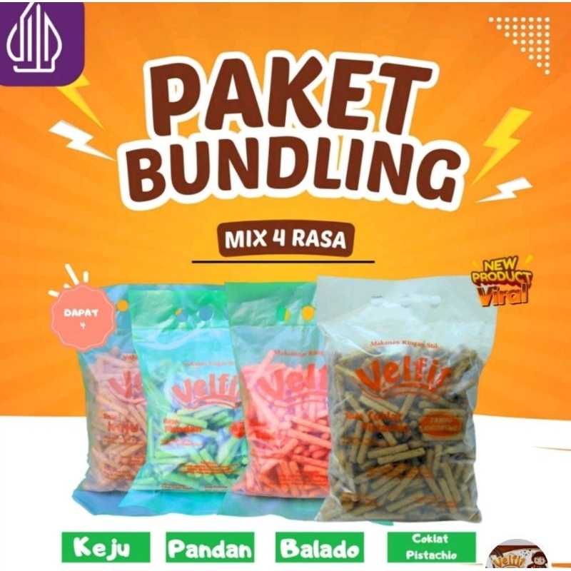 

Velfi Paket Bundling Mix 4 Rasa