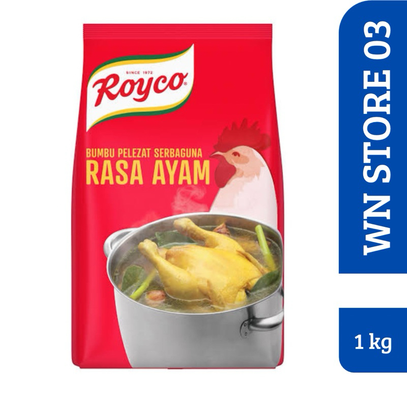 

ROYCO ayam 1kg kaldu bumbu penyedap rasa