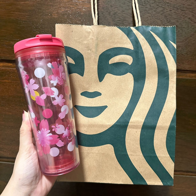 Preloved Tumbler Starbucks Sakura Pink Spring 2018 Edition