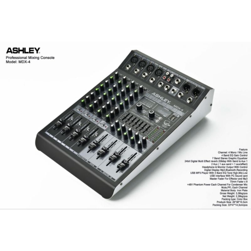 ashley mixer MDX4