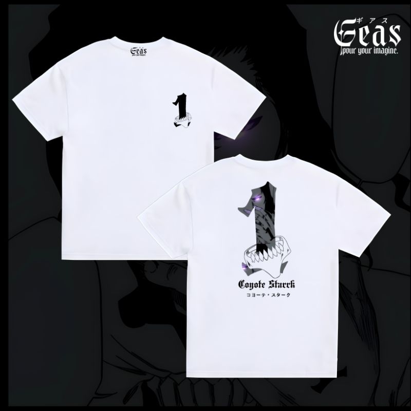 Coyote Starrk T-Shirt, Kaos Anime Bleach Arancar No 1