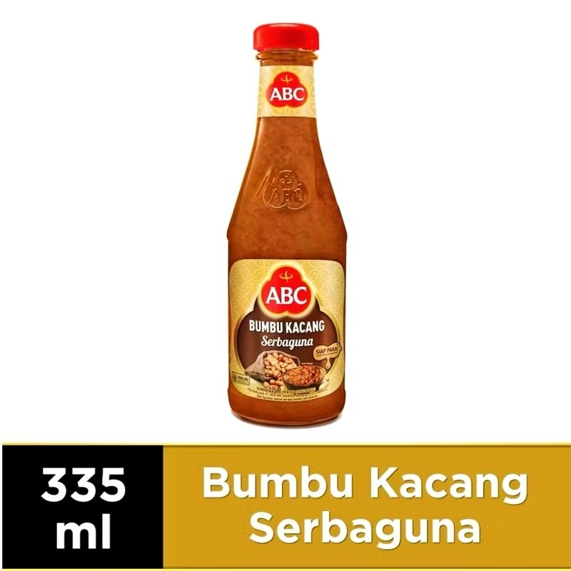 

ABC Bumbu Kacang serbaguna 335 ml botol kaca