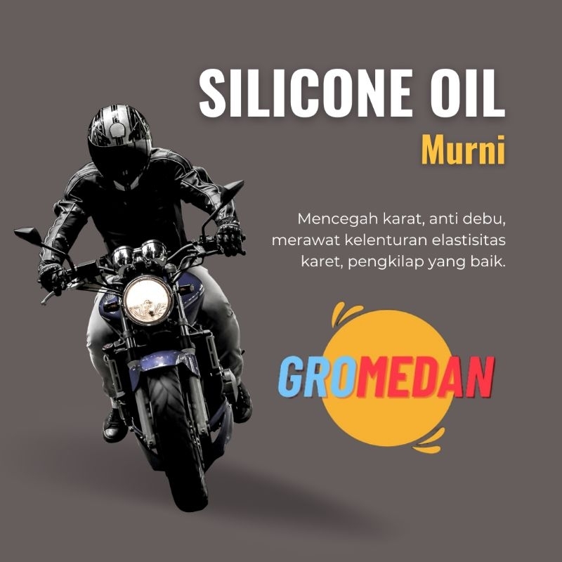 Silicone Oil Murni Gromedan ukuran 100ml