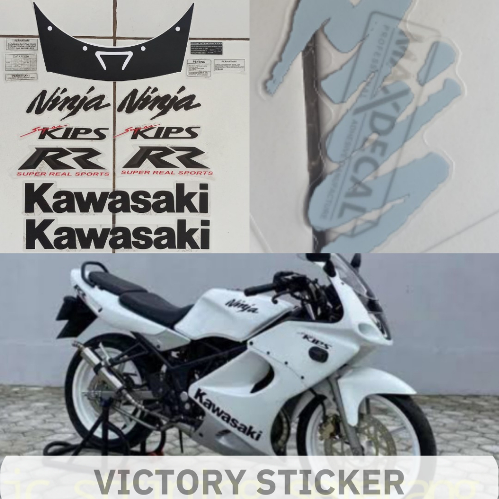 Striping Ninja RR 2009 TRANSPARAN MAXDECAL