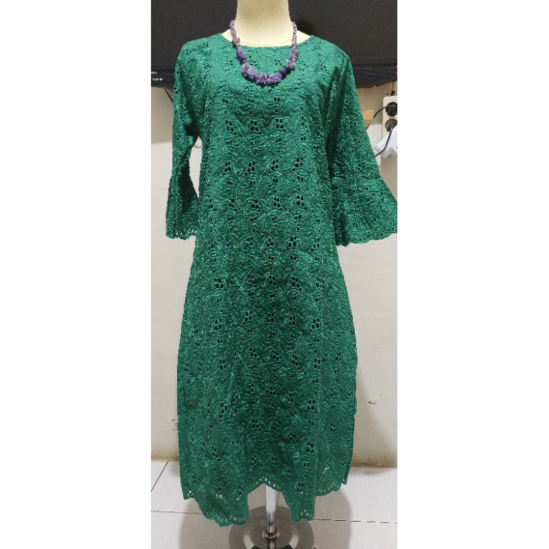 dress katun bolong el-ghana