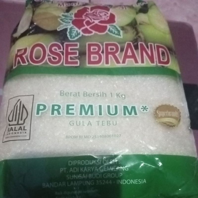 

Gula Pasir Rose Brand Putih 1kg