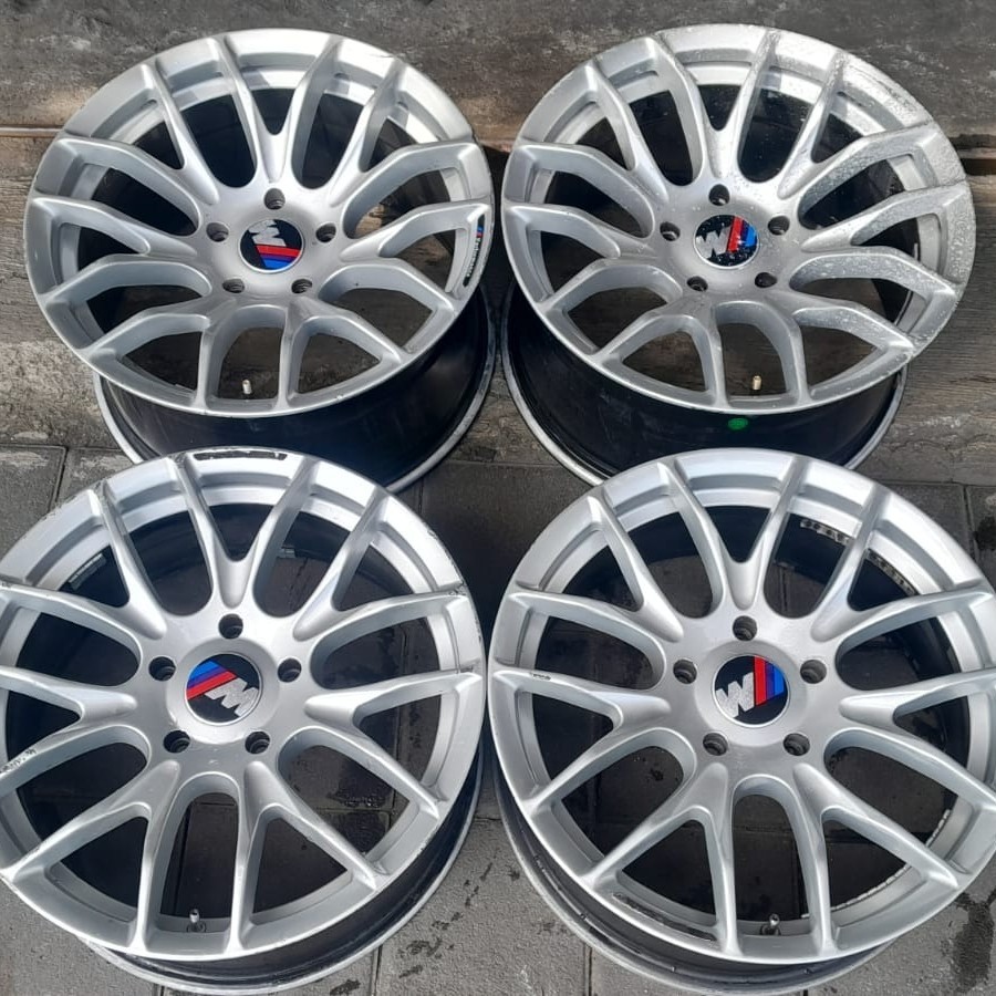 Velg Mobil Bekas BMW Pelek Racing Ring 17 Lubang Baut 5 BREYTONE R17X7,5-9 5X120 ET35