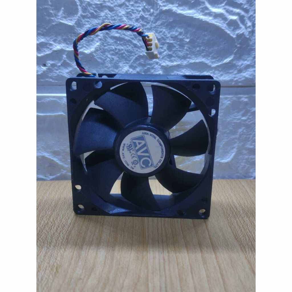 Fan 8cm AVC dc. 12V 0.70a 4PIN HIGH SPEED EX FAN PROCESSOR ORIGINAL