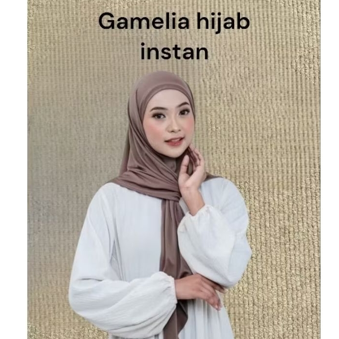 Ummahijab - Gamelia kerudung ciput hijab instan kerudung segitiga instan ciput jersey