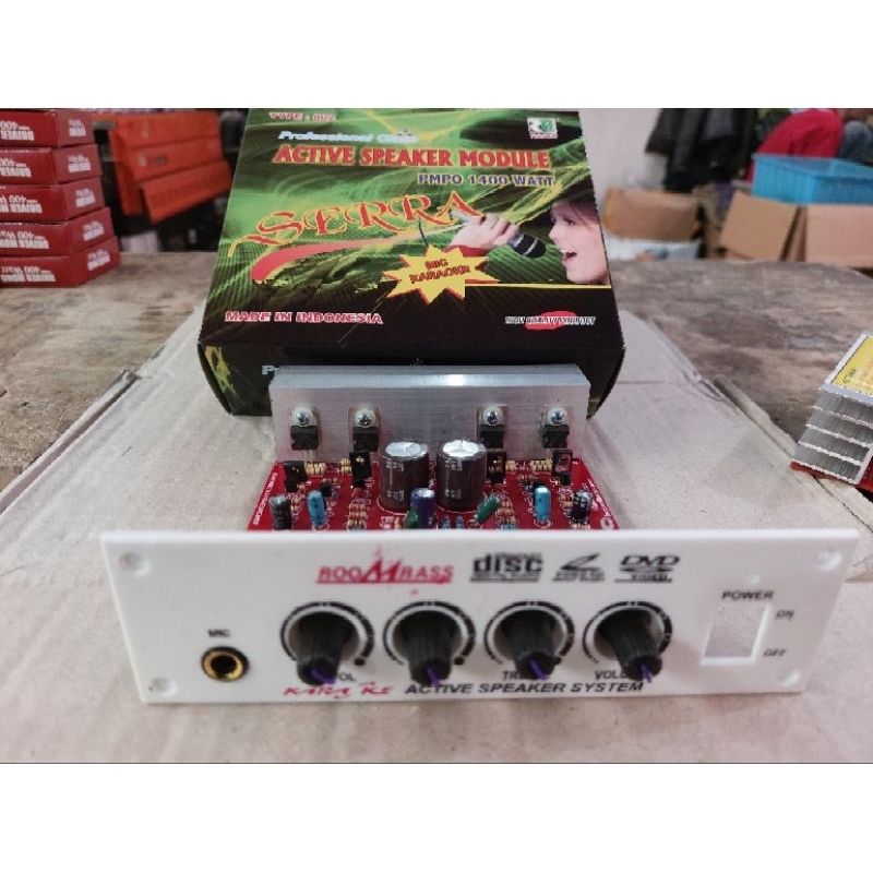Kit Aktif Speaker Stereo Plus Mic Karaoke Final TIP41 TIP42
