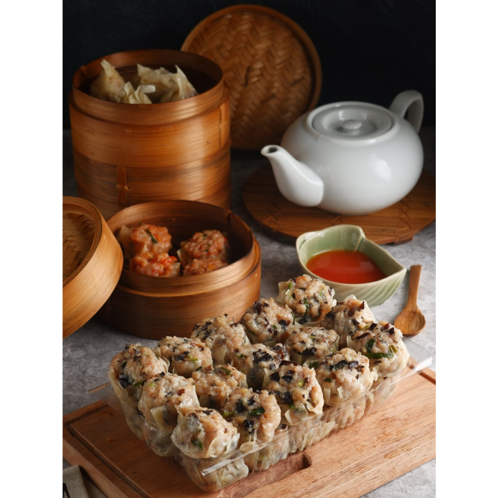 

Dimsum Premium isi 25pcs || Dimsum Rasa Jamur || Dimsum Halal Frozen