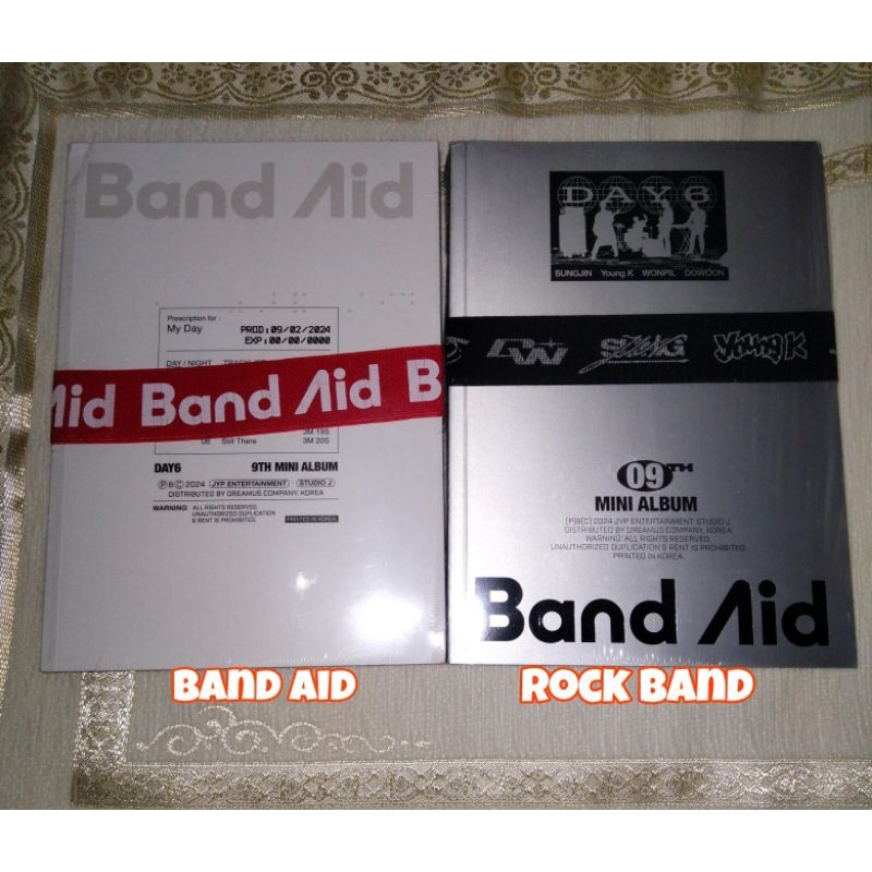 Album band aid Day6 SEALED