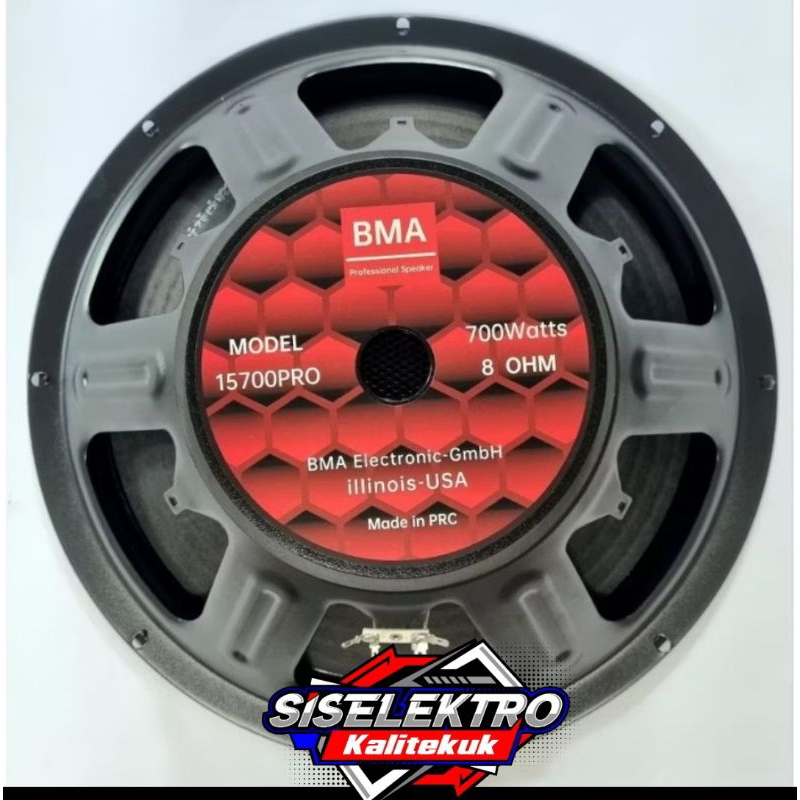 Speaker 15 Inch BMA 15700 Speaker bma 15 inch BMA 15700