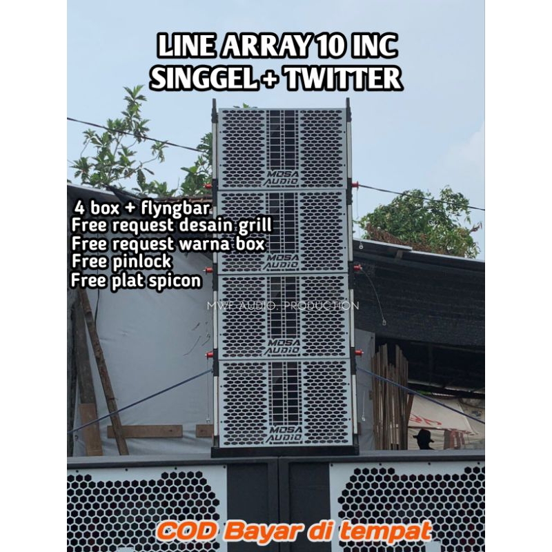 LINE ARRAY 10 INC CUSTOM