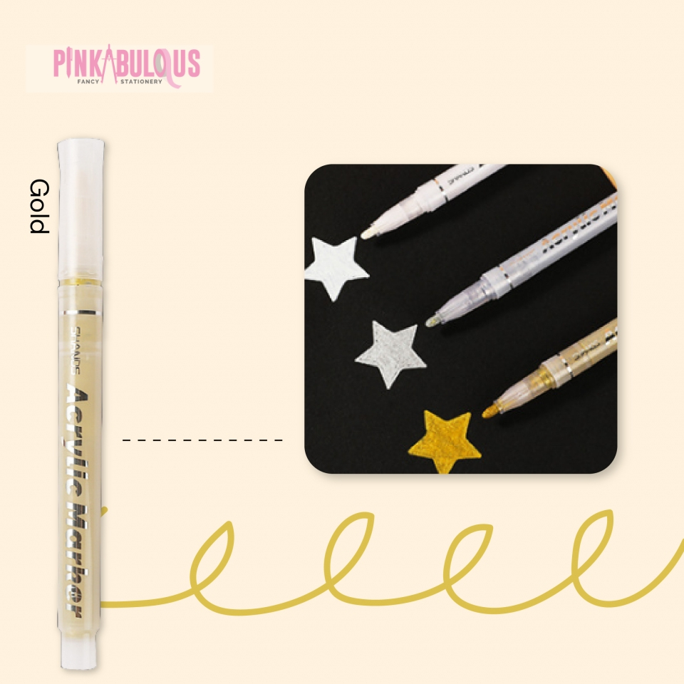 

PINKABULOUS Multipurpose Highlight Marker - Spidol Permanen - Highlight