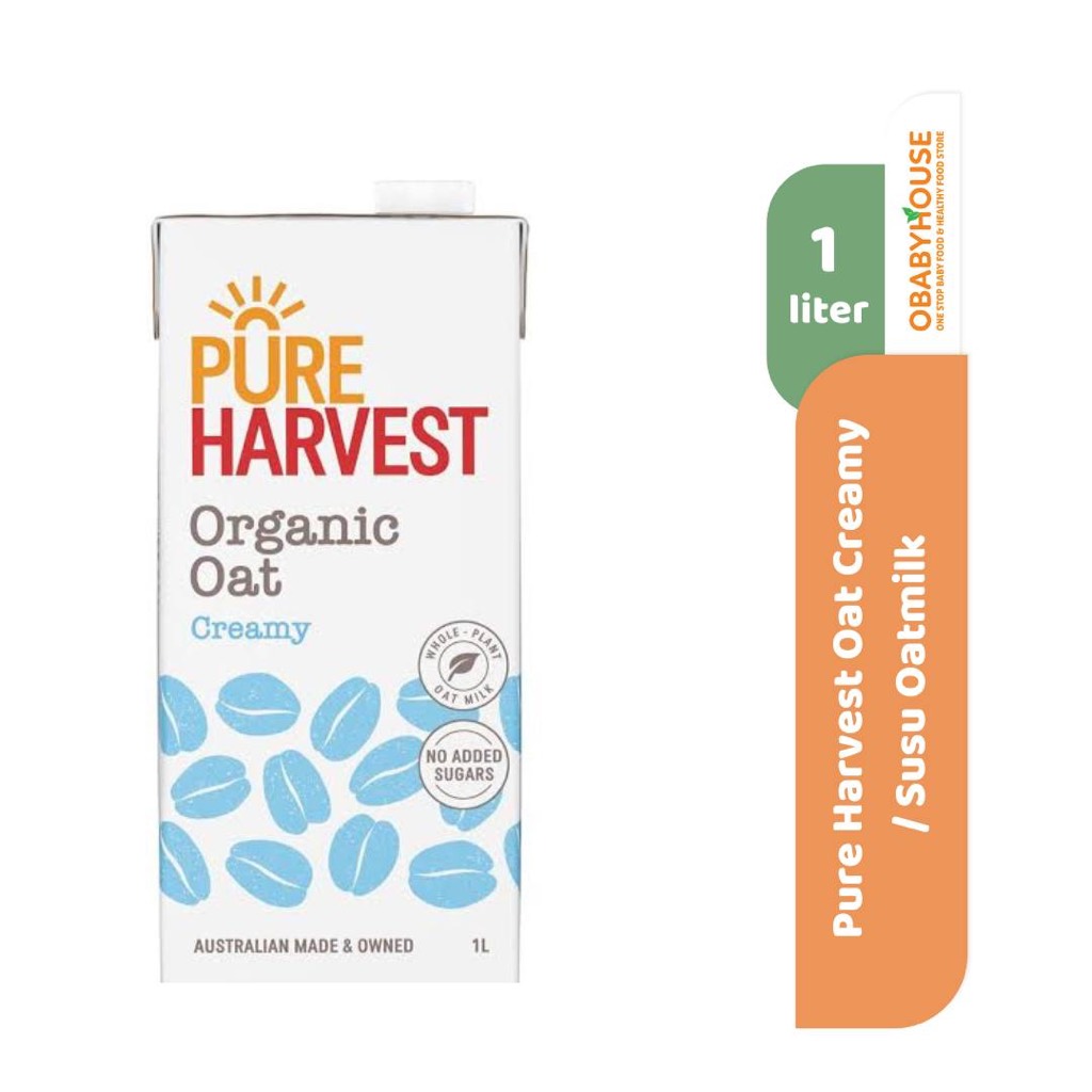 

Pure Harvest Oat Creamy 1L / Susu Oatmilk