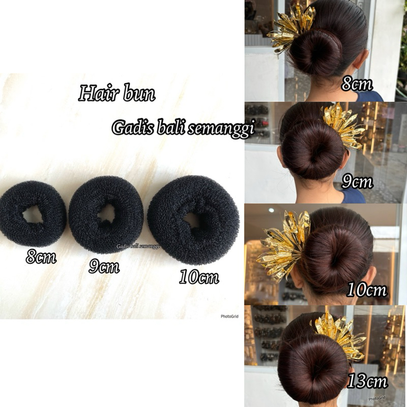 Hair Bun/ Sanggul Donat / Donat Bun / Sanggul Rambut / Sanggul Cepol Donat