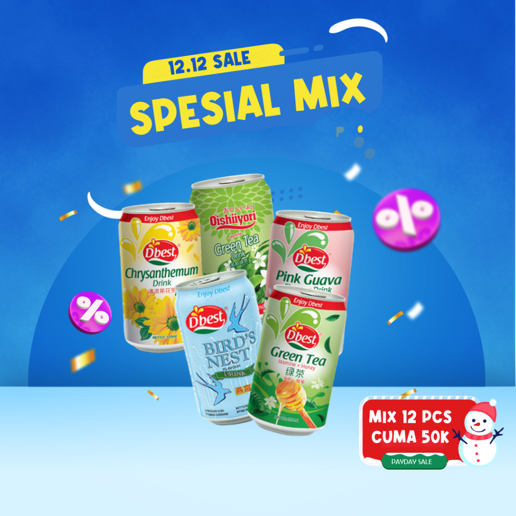 

D'best Ready To Drink Spesial Mix 12 pcs