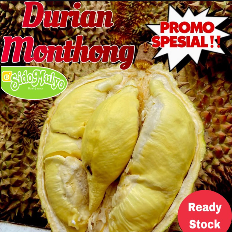 

Durian MONTHONG palu fresh legit (3kg) | ud sidomulyo fresh