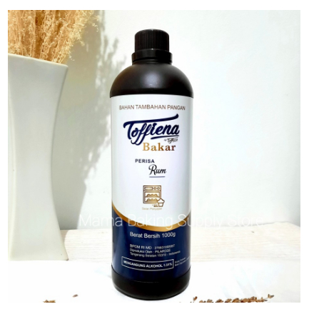 

TOFFIENA by TOFFIECO Toffieko Perisa Pasta Rum Rhum BAKAR 1 KG Liter