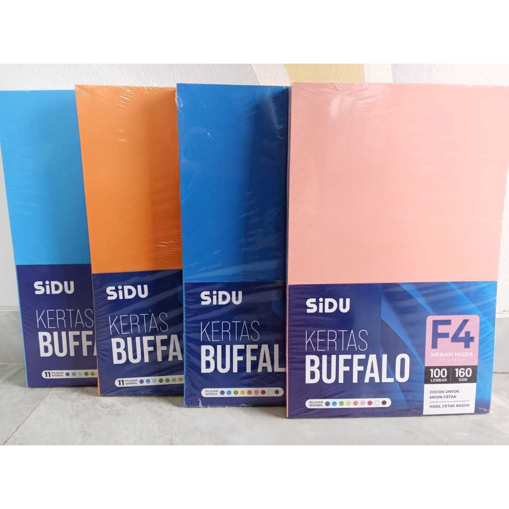

Kertas Bufallo F4 / Folio SIDU ( PACK )