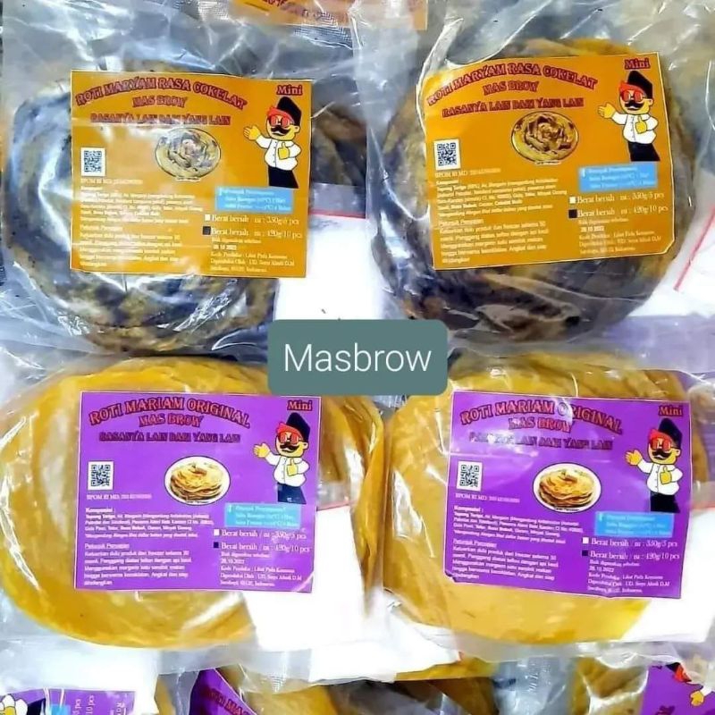 

Maryam Mini MASBROW isi 10pcs