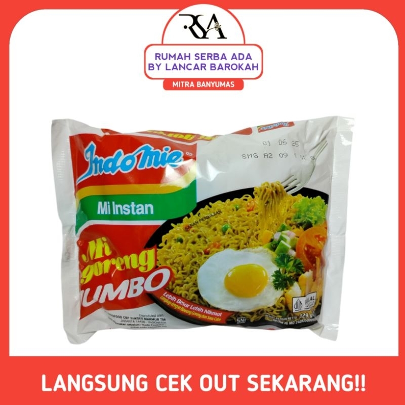 

Indomie mi instan goreng jumbo