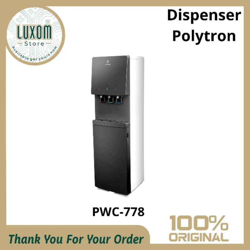 Dispenser Polytron PWC-778/dispenser Polytron/galon bawah/dispenser