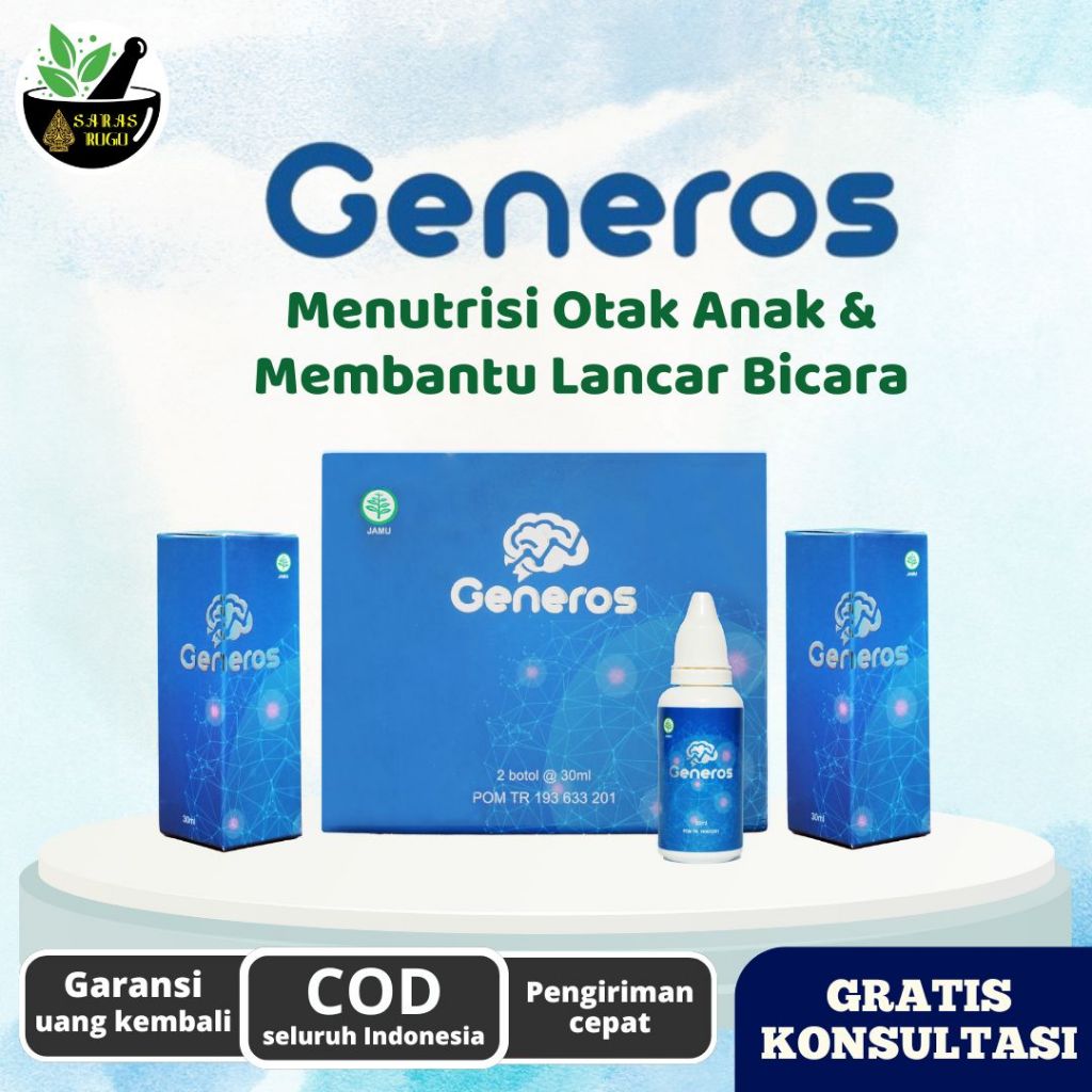GENEROS Original Multivitamin Otak Anak - 1 Box