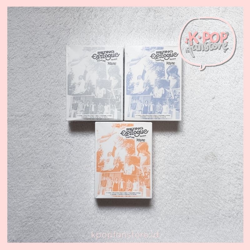 RIIZE - RIIZING: EPILOGUE (TRAVEL BAG VER.) LIMITED EDITION