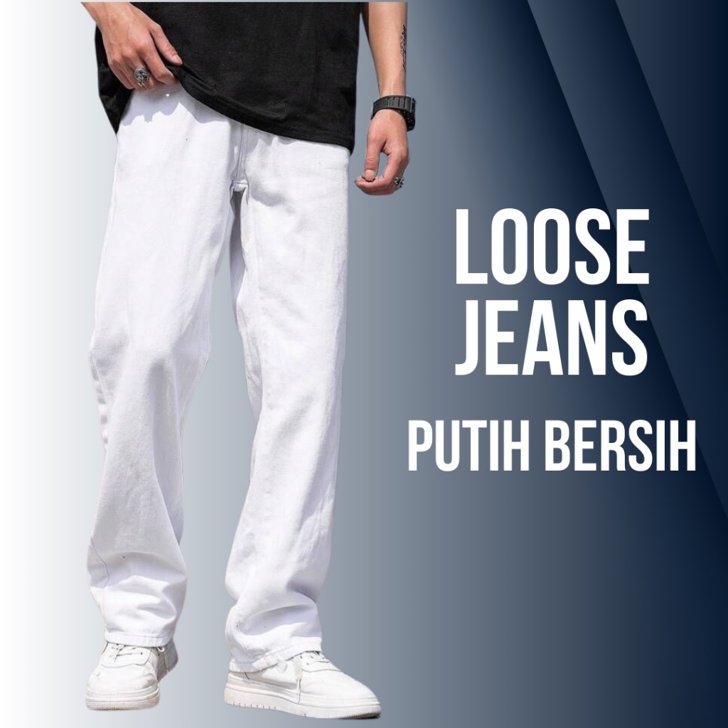 Celana Loose Jeans Baggy Pants Jumbo Super Jumbo Baggy Pants Pria Celana Anak Skena Jumbo Size Baggy