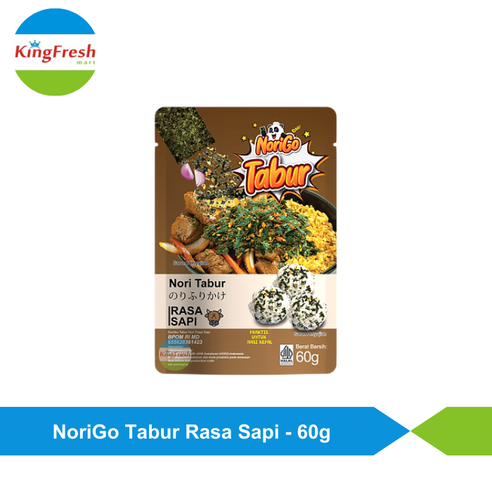 

NoriGo Nori Tabur Sapi 60 gram