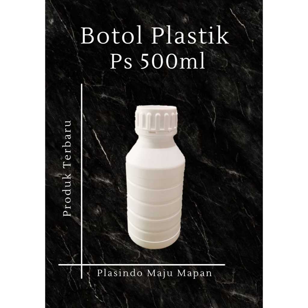 Botol Plastik 500ml - Botol Pet - Botol Pupuk - Botol Labor 500ml - Botol Serbaguna 500ml